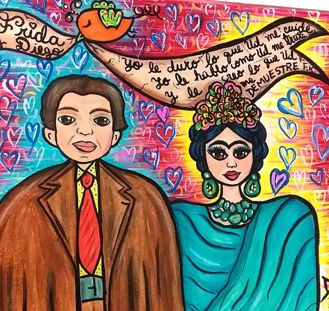 Colección Amor en Blue "Frida y Diego"