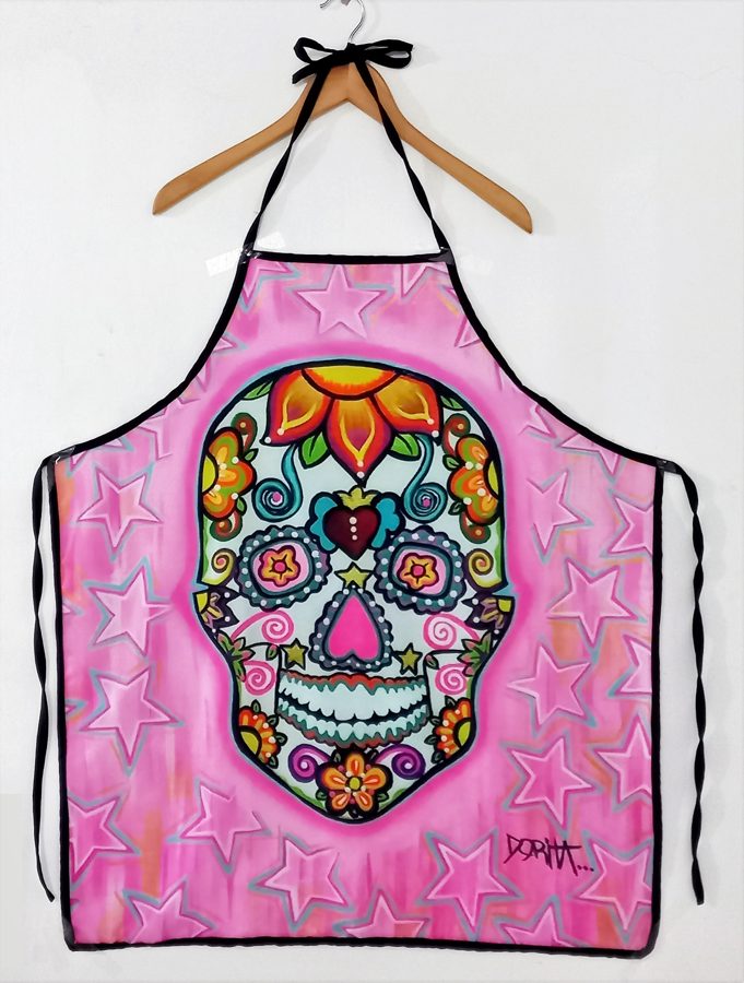 Delantal Catrina Pink