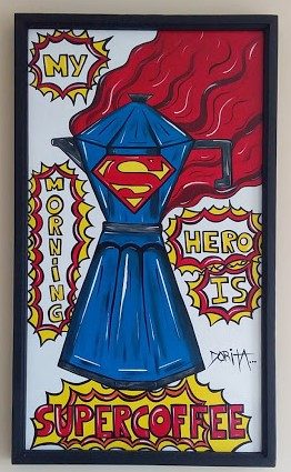 Serie Cafeteras "Superman"